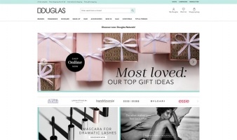 eCommerce website: Douglas
