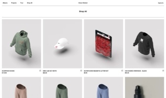 eCommerce website: Drake Related – Digital Shop
