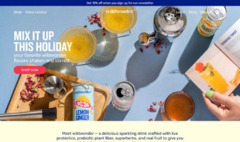 eCommerce website: Wildwonder