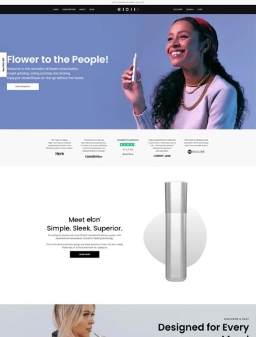 eCommerce website: E1011 Labs