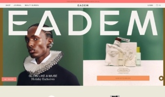 eCommerce website: EADEM