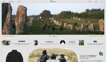 eCommerce website: Earnly Majority