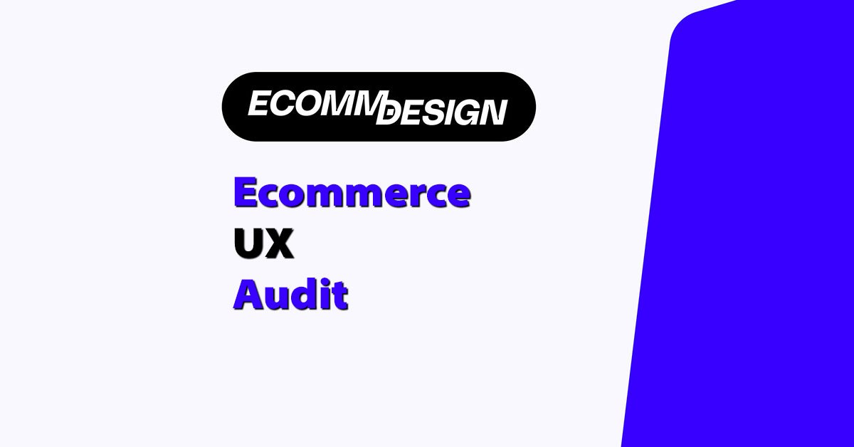 ecommerce ux audit