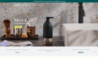 eCommerce website: Eddi