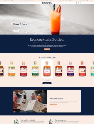 eCommerce website: Edmunds