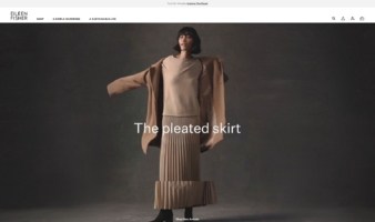 eCommerce website: EILEEN FISHER