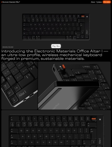 eCommerce website: Electronic Materials Office