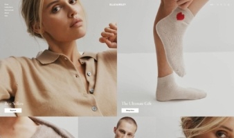 eCommerce website: Elle & Riley