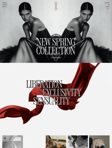 eCommerce website: Exrcst