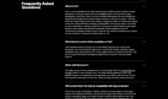 eCommerce website: Fab