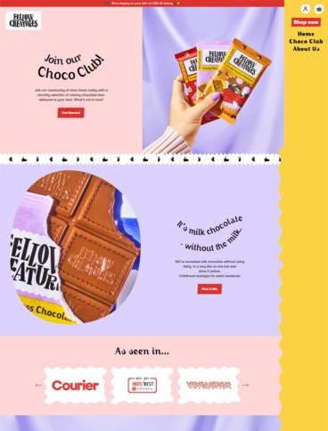 eCommerce website: Fellow Creatures