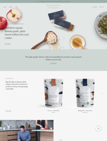 eCommerce website: Fetching Fields