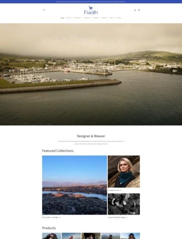 eCommerce website: Fiadh