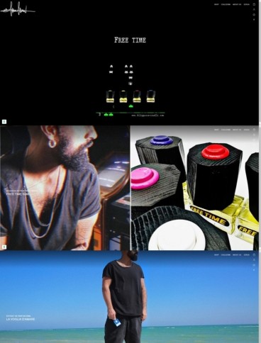 eCommerce website: Filippo Sorcinelli