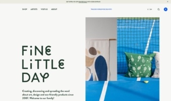 eCommerce website: Fine Little Day