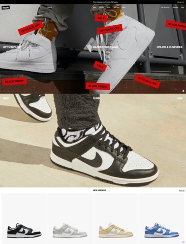 eCommerce website: Fitsole