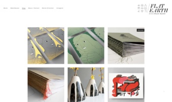 eCommerce website: Flat Earth