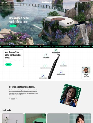 eCommerce website: Flaus