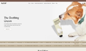 eCommerce website: Floof