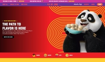 eCommerce website: Fly By Jing