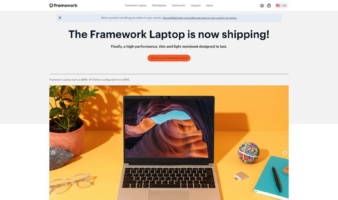 eCommerce website: Framework