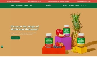 eCommerce website: Fungies