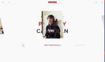 eCommerce website: GRADWEAR