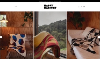 eCommerce website: Happy Habitat