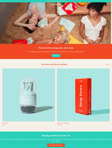 eCommerce website: My Hare