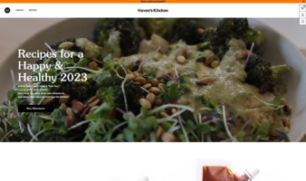 eCommerce website: Haven’s Kitchen