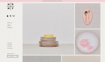 eCommerce website: Hawkins New York