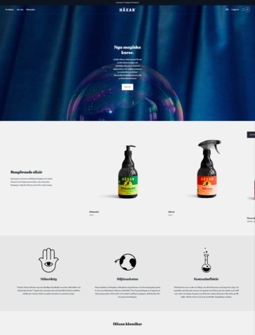 eCommerce website: Häxan