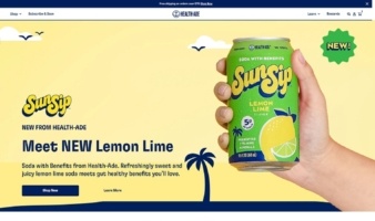 eCommerce website: Health-Ade