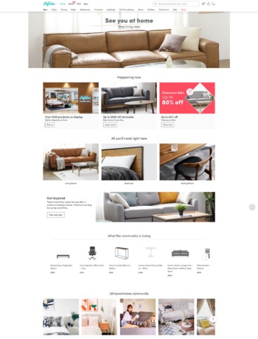 eCommerce website: HipVan