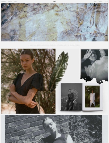 eCommerce website: HIRAETH