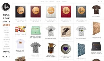 eCommerce website: House Industries