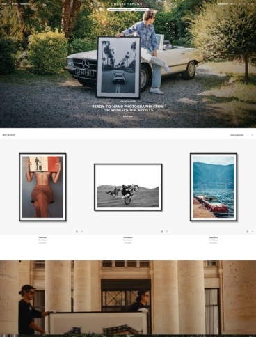 eCommerce website: House of Spoils