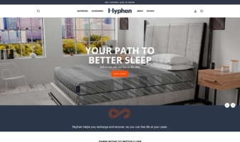 eCommerce website: Hyphen