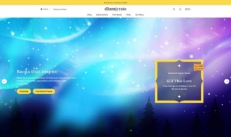 eCommerce website: Illumicrate