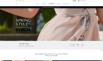 eCommerce website template: Impulse