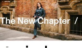 eCommerce website: Janet & Janet