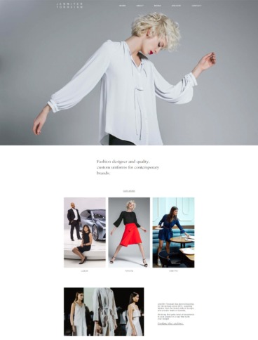 eCommerce website: Jennifer Torosian