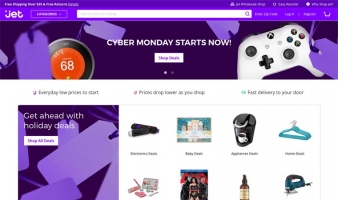 eCommerce website: Jet