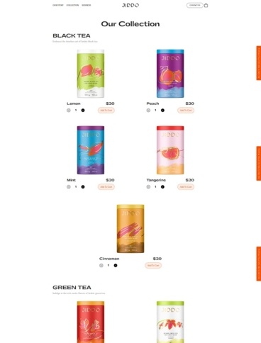 eCommerce website: Jiddo
