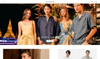 eCommerce website: Jim Thompson