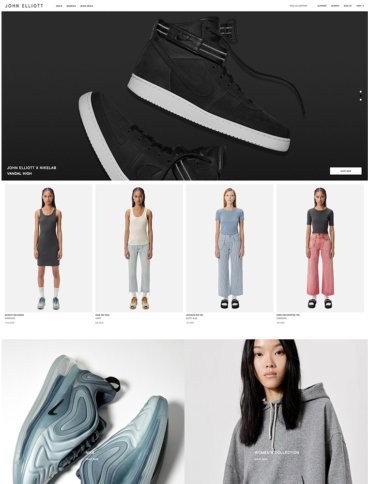 eCommerce website: John Elliott