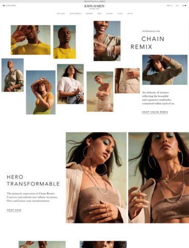 eCommerce website: John Hardy