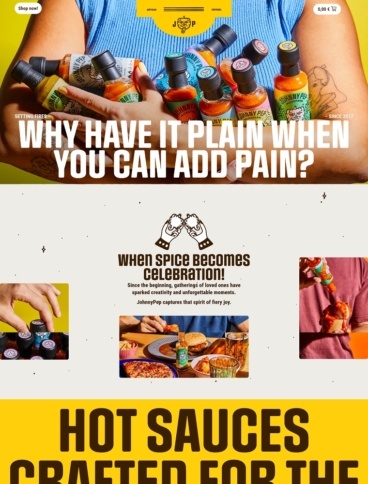 eCommerce website: JohnnyPep