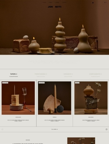 eCommerce website: Jon Netti