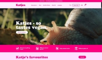 eCommerce website: Katjes